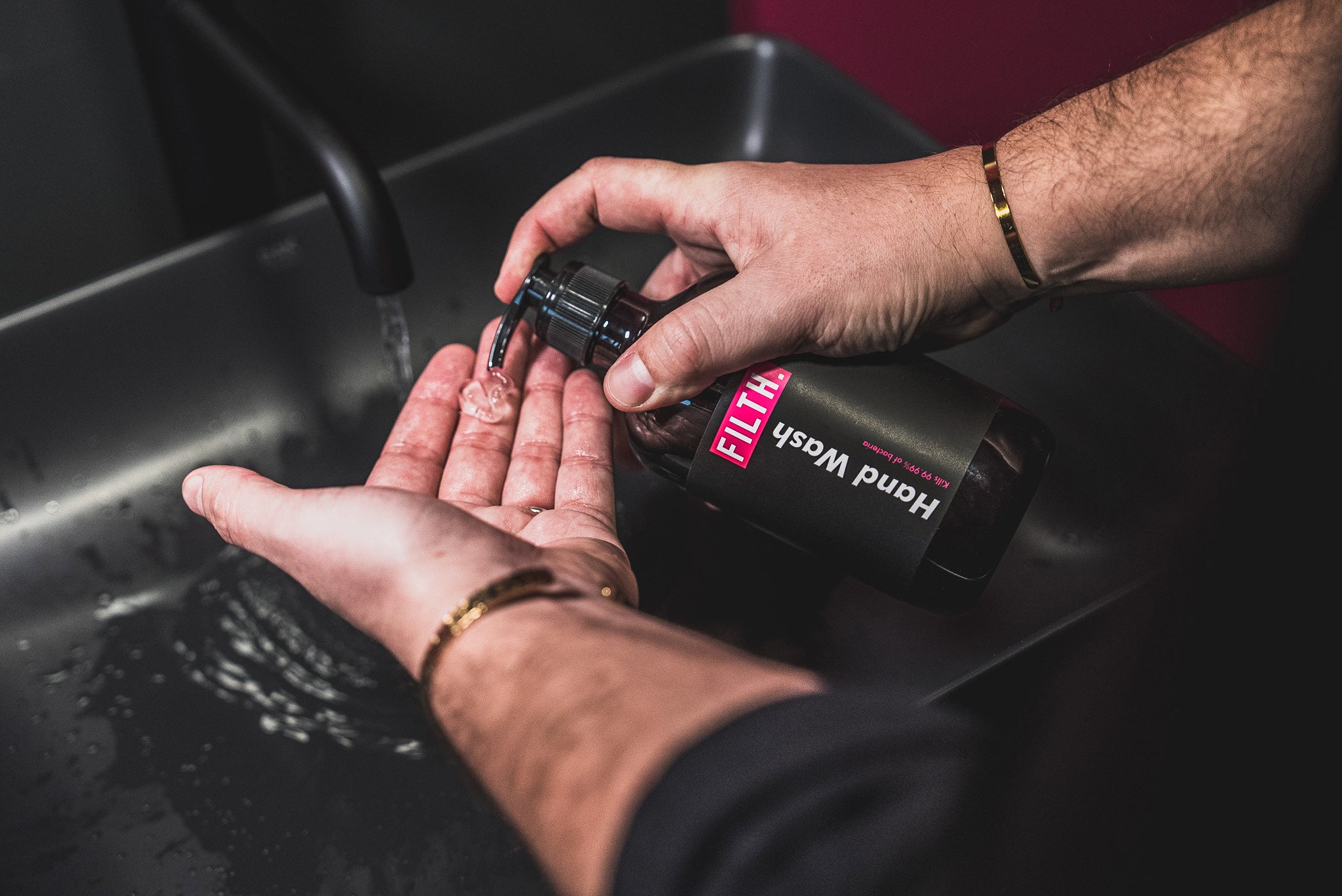 FILTH. Hand wash