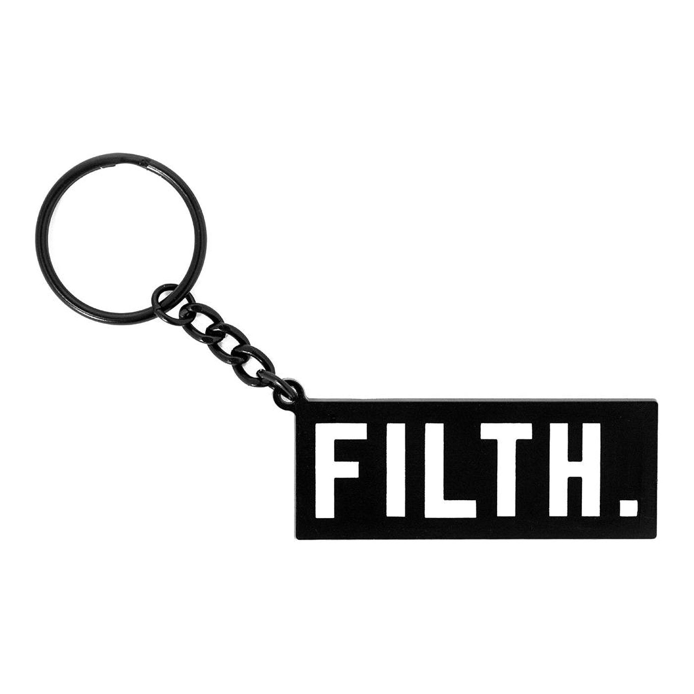 FILTH. Keyring - Black